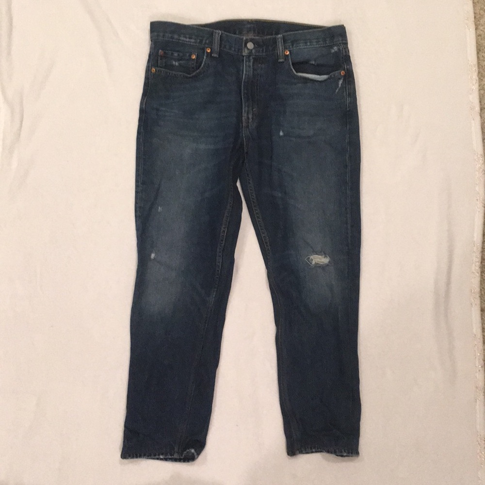levi strauss dark wash jeans ✨